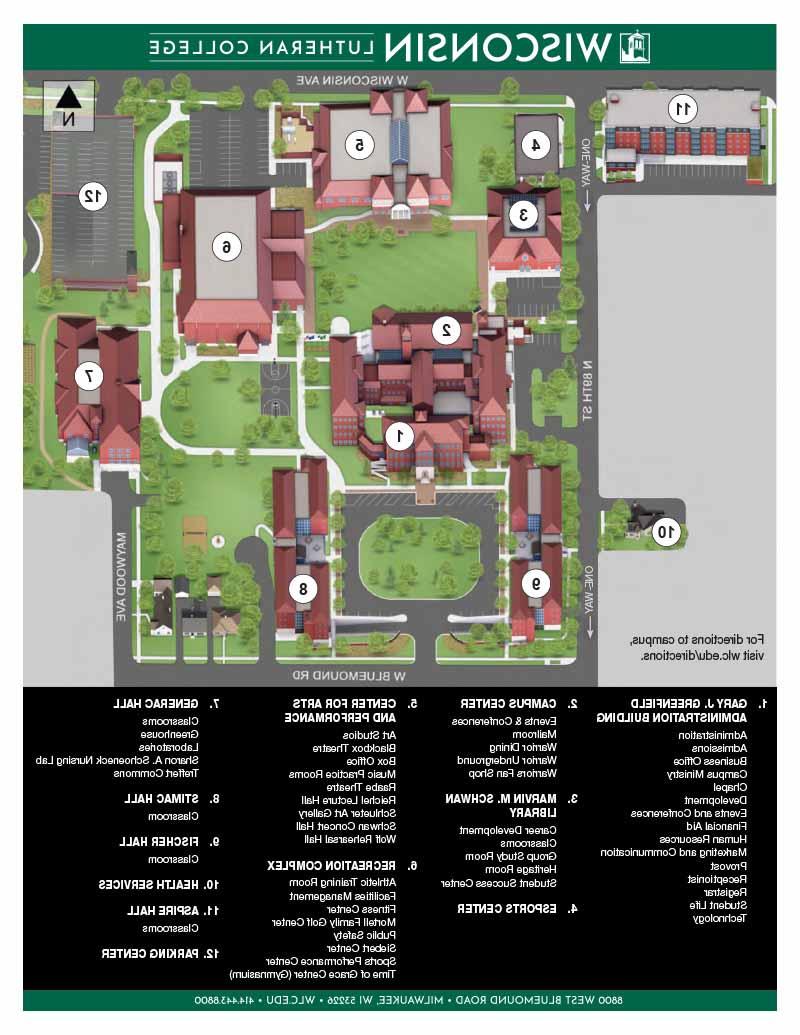 WLC校园地图
